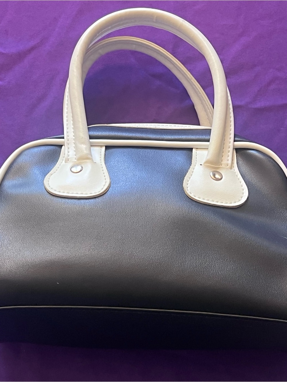 Vintage Lonsdale London Mini Bowler Bag MINT EUC - Picture 3 of 10